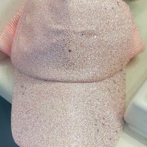 Sparkly Pink Baseball Cap